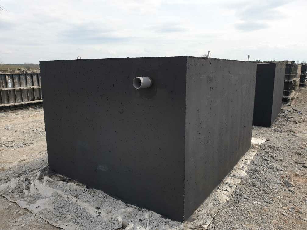Zbiornik betonowy na deszczówkę
